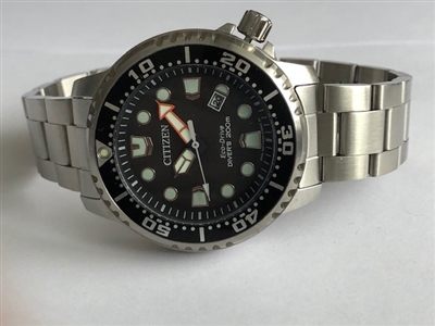 thumbnail image 2 of 20mm Stainless Steel Oyster Style Bracelet For Citizen NY0040, BN0150-28E, BN0151-09L, Men's Diver Watch 2 of 4