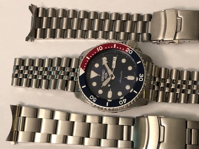22mm strap Stainless Steel Bracelet Watch Strap For seiko King Turtle Watch  | eBay